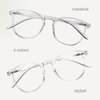 IBOANN Blue Light Glasses for Woman/Men, Fashion Blue Light Glasses Men - Image 6