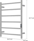 Heated Towel Racks for Bathroom, Wall Mounted Electric Towel Warmer Racks - Image 4