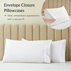 LuxClub 4 PC Queen Sheet Set, Bed Sheets Queen Size, Deep Pockets 18" Wrinkle - Image 8