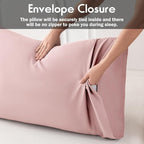 Pillowcases King Size 2 Pack, Cooling Viscose from Bamboo Pillow Cases - Image 4