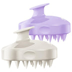 HEETA Hair Scalp Massager Shampoo Brush 2 Pack, Soft Silicone Bristles by HEETA