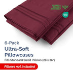 Standard Pillow Cases Set of 6 - Image 2