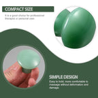 Gatuida 2pcs Green Jade Quartz Massage Rollers Stones Small Facial Massaging - Image 7