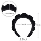 Ayesha Spa Headband for Women Sponge Headband for Washing Face Clouds Soft - Image 6