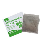 Natural Mugwort/Wormwood Herbal Foot Soak, Lymphatic Ginger Foot Bath Bag - Image 2