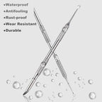 Pre-treatment Cuticle Pusher, Russian Prep Nail Pushers, Dual Ended Cuticle - Image 7