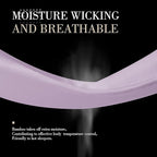WishSmile Light Purple Cooling Pillowcases, 2 Pack, 20x36 inches - Image 4
