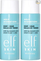 e.l.f. Skin Holy Hydration! Keep Your Balance Toner Mini, Refreshing, Removes by elf