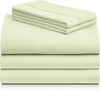 LuxClub 5 PC Sheet Set Bed Sheets Deep Pockets 16" Eco Friendly Wrinkle Free - Image 8