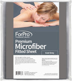 ForPro Professional Collection Premium Microfiber Massage Fitted Sheet by ForProProfessionalCollection