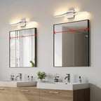 Joossnwell Brushed Nickel Bathroom Vanity Lights Fixtures Over Mirror 5CCT - Image 9