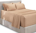 Hearth & Harbor Luxury Soft 6 Piece Bed Sheet Set Extra Deep Pocket Fitted by HearthHarbor