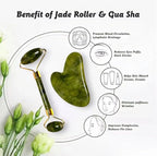 Gua Sha Facial Tool and Jade Roller Set –Anti-Aging Tools - Image 7