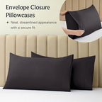 LuxClub 4 PC California King Sheet Set, Breathable Luxury Bed Sheets, Deep - Image 3