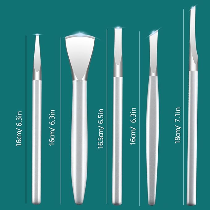 Manicure Set, Professional Pedicure Knife Set, Dead Skin Corn Foot Callus - Image 3
