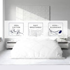 Kotton Culture 1 Pc California King Duvet Cover Only-100% Egyptian Cotton 600 - Image 5
