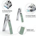 Manicure Set Nail Clipper Set Women Men Nail Clippers Kit Nail Care Kit Toenail - Image 6