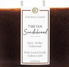 Colonial Candle Tibetan Sandalwood Scented Candle Jar, Highly Fragranced Candles - Image 5