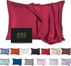 Mulberry Silk Pillowcase for Hair and Skin, King Size Cooling Silk Pillow Case by SIYUAN