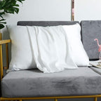 Jocoku 100% Mulberry Silk Pillowcases Set of 2 - Image 5