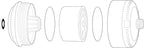 Sprite SL2-BN Universal Slim-Line2 Shower Filter, Brushed Nickel - Image 2
