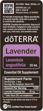 doTERRA Lavender Essential Oil - 15 ml - 2 Pack - Image 8