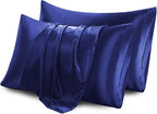 Aormenzy Satin Pillow Cases for Women Queen Size Set of 2, Fade Resistant - Image 6