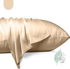 100% Mulberry Silk Pillowcase 2 Pack, King Size Silk Pillow Cases by Unknown