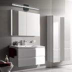 Black Vanity Light Fixture 24 Inch Bathroom Lamps Over Mirror 14W Modern Bath - Image 9