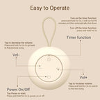Portable Baby Sound Machine 15 Hours Battery Life, Clips on Baby Stroller - Image 7