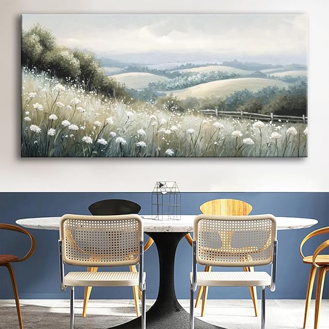 Sea of Flowers Canvas Wall Art - Image 5