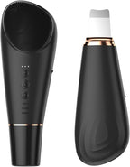 Silicone Face Scrubber Blackhead Scraper Rechargeable 2-in-1 Facial Cleansing by Unknown