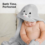 KeaBabies Hooded Baby Towel for Newborn - Image 9