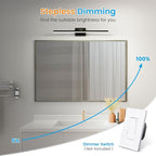 VOLISUN Modern Bathroom Vanity Light 31.5 inch, 18W Dimmable 5CCT Led Bathroom - Image 4