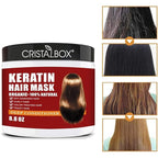 Keratin Hair Mask, Keratin Hair Treatment 250g Hair Mask - Image 3