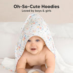 KeaBabies Hooded Baby Towel for Newborn - Image 7