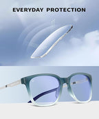 ANYLUV Blue Light Glasses for Men, Lightweight Computer Gaming Glasses - Image 4