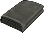 Homiest Dark Grey Satin Flat Sheet King Size, Luxury & Ultra Soft Bedding by Homiest