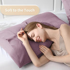 King Pillowcases, Cooling Viscose from Bamboo Pillow Covers - Image 3