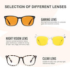 hunsquer Blue Light Glasses for Woman/Men Computer Blue Light Glasses - Image 5