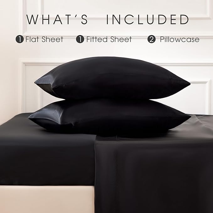 FreshCulture Satin Sheets California King - Image 3