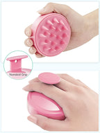 HEETA Scalp Massager Hair Growth, Soft Silicone Scalp Scrubber Shampoo Brush - Image 2