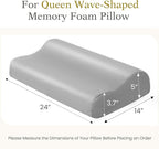 Cooling Pillowcase for Contour Pillow- Rayon Derived from Bamboo Contour - Image 3
