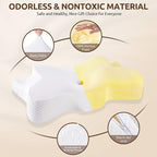 DONAMA Cervical Neck Pillow for Pain Relief, Odorless Contour Memory Foam - Image 5