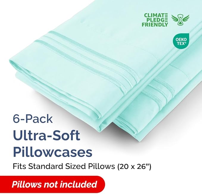 Standard Pillow Cases Set of 6 - Image 2