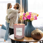 Carolina Choose Happiness 16 oz Scented Candle, 2 Wick Wellness Relaxing Candle - Image 6