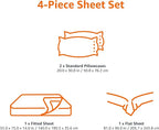 Amazon Basics 4-Piece Kid's Breathable Microfiber Sheet Set, Soft Easy-Wash - Image 5