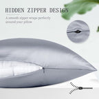 OLESILK Silk Body Pillowcase 20x54 Zippered: 100% Mulberry Silk - Image 4