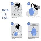Evridwear Exfoliating Glove for Shower Men and Women, Dual Texture Bath Body - Image 3