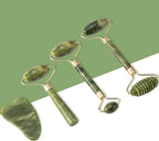 Jade Roller & Gua Sha Set 5 in 1 Facial Massager Tools - Image 4
